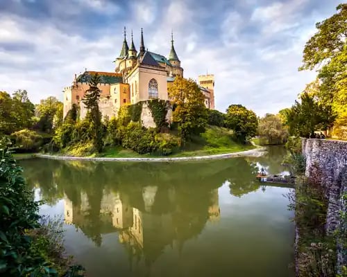 medieval-castle-bojnice--central-europe--slovakia